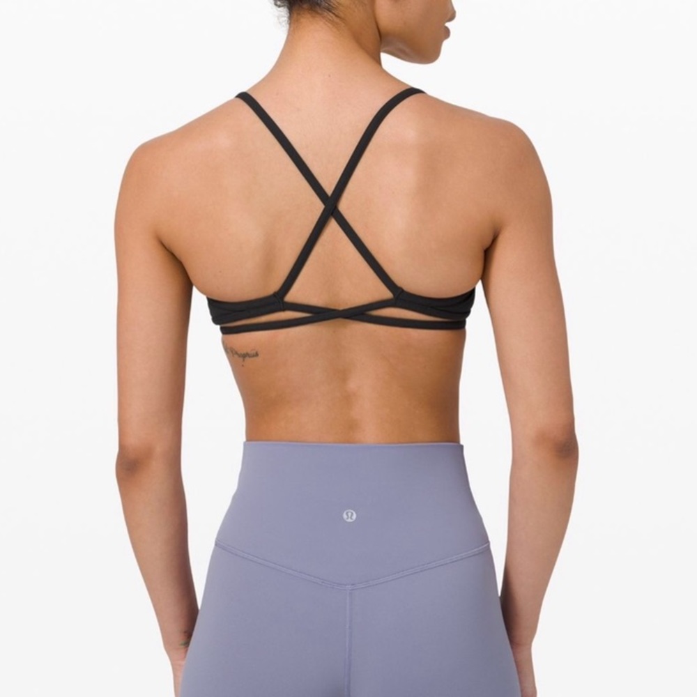 lululemon athletica Black Double-Strap Low-Impact Sports Bra - Picture 3 of 3